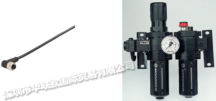 英國諾冠NORGREN G 1/4 FRL，自動排水器，40ΜM 過濾尺寸 - 帶壓力表